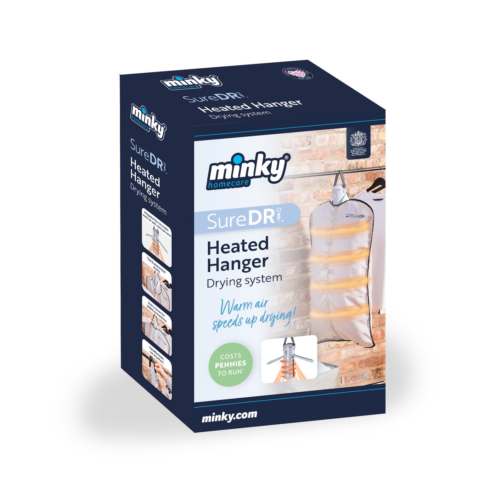 Minky SureDRI® Heated Clothes & Laundry Hanger - Image 2